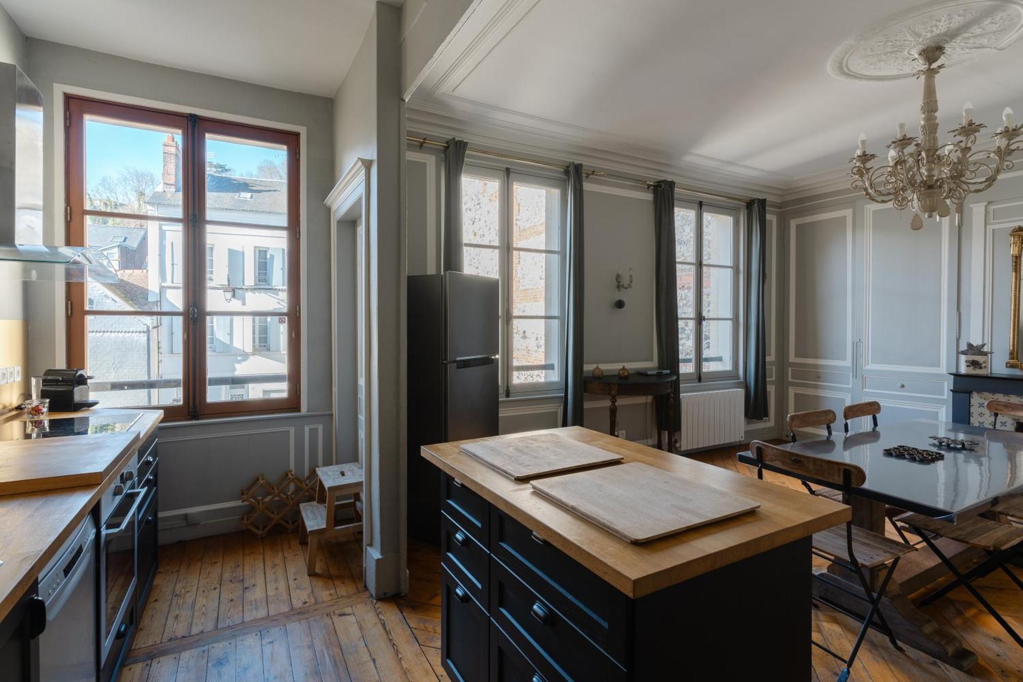Appartements Du Clos Vorin 옹플뢰르 외부 사진