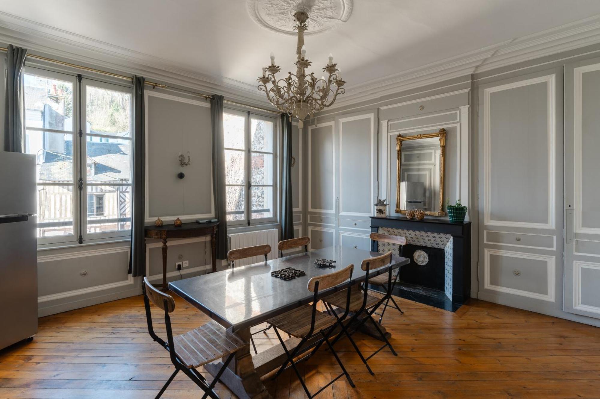 Appartements Du Clos Vorin 옹플뢰르 외부 사진