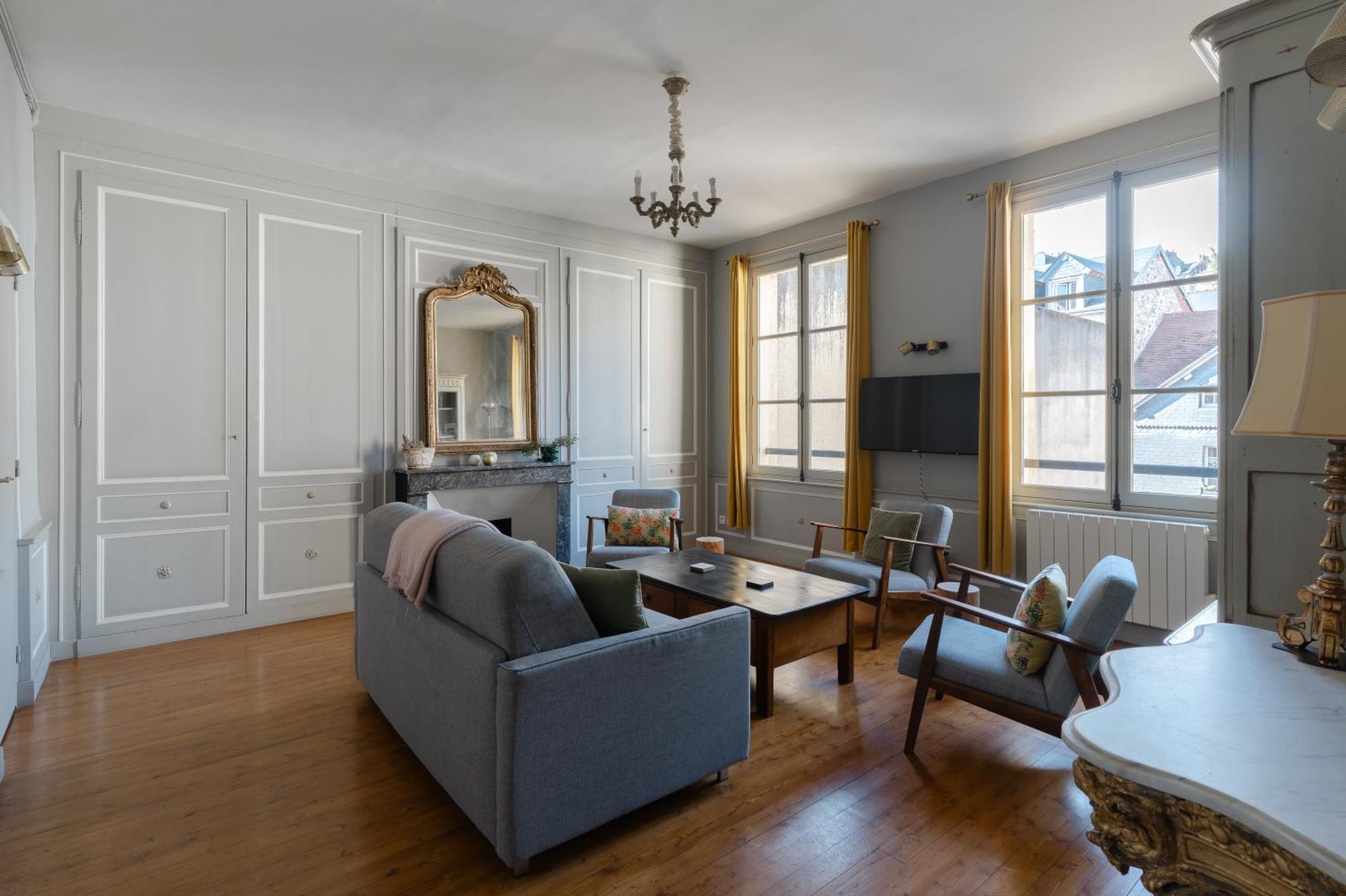 Appartements Du Clos Vorin 옹플뢰르 외부 사진