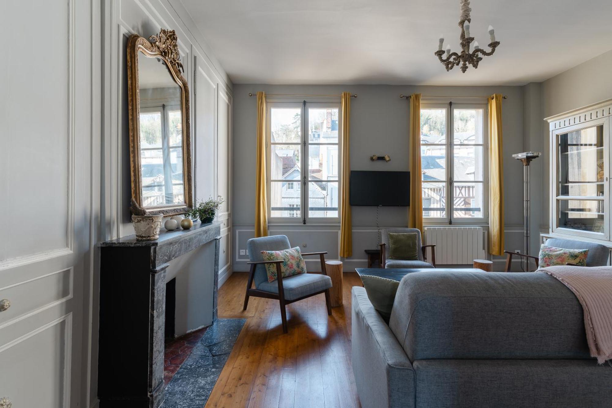 Appartements Du Clos Vorin 옹플뢰르 외부 사진